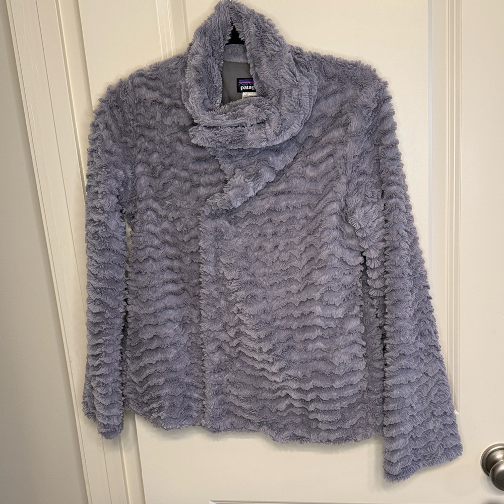 Patagonia Gray Teddy Jacket